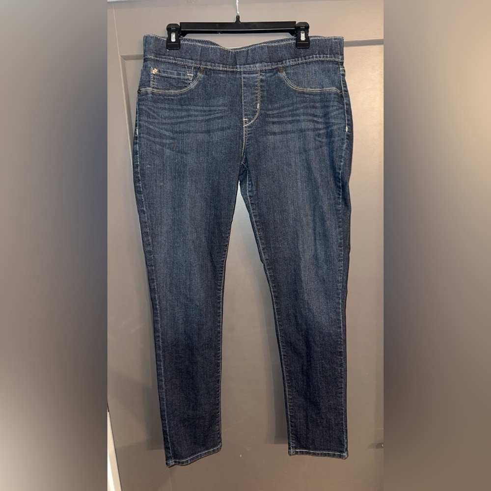 Women’s Denizen from Levi's Dark Blue Jeans Modern Skinny Fit 16